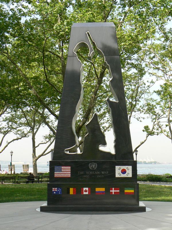 Battery Park: New York Korean War Veterans Memorial 2